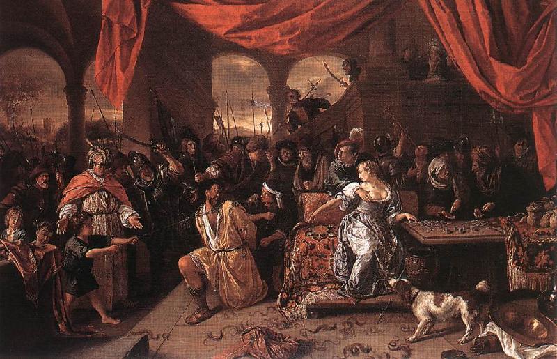 Jan Steen Samson and Delilah oil painting picture